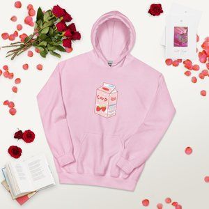 Japanese Strawberry Milk Hoodie